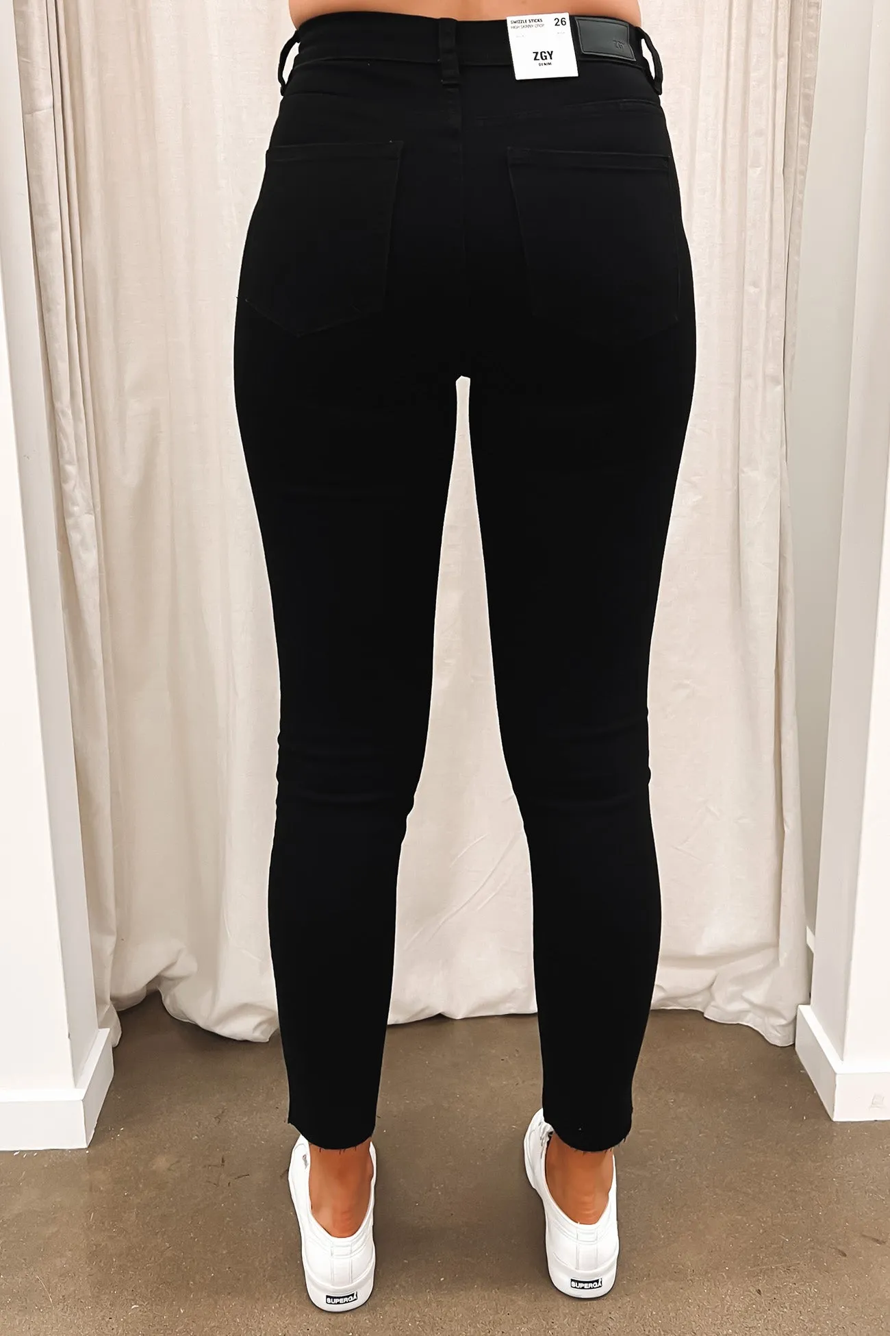 Breathable Lining System Swizzle Sticks Jean Pitch Black