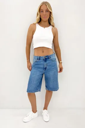 All Day Comfort Fit Syd Short Dark Dust Blue