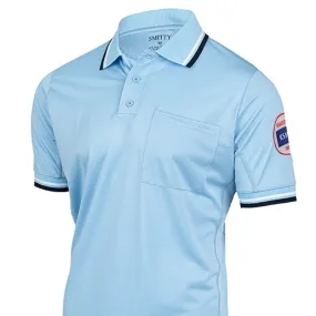 Kansas KSHSAA Logo Umpire Shirts Micro Perforated Texture Trendsetter Choice