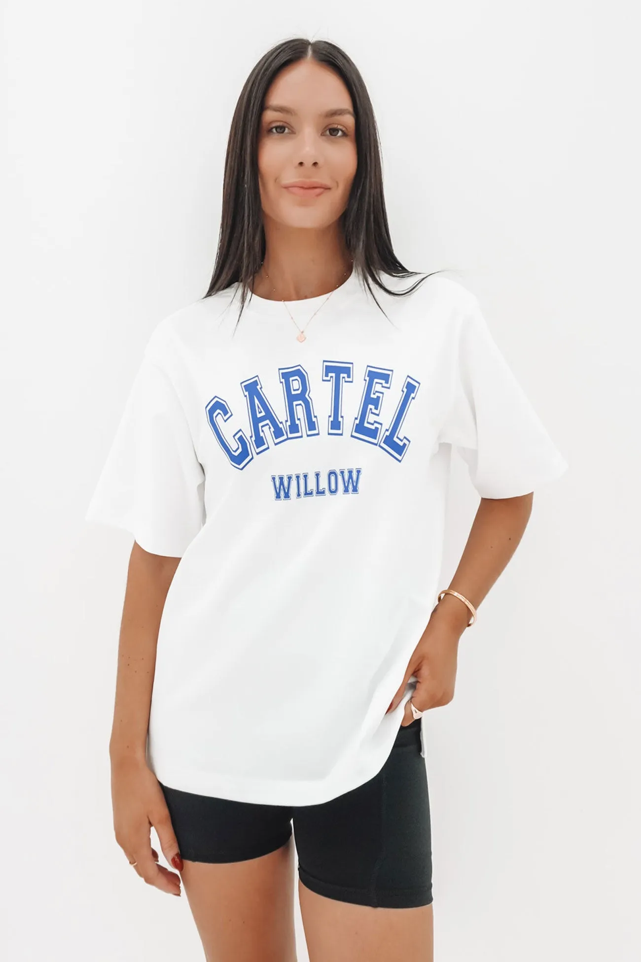 Street Trend Look NonIronTechnology Sadie Tee White Azure