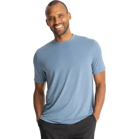 Hidden Button Placket Men's Elevate Lightweight Tee