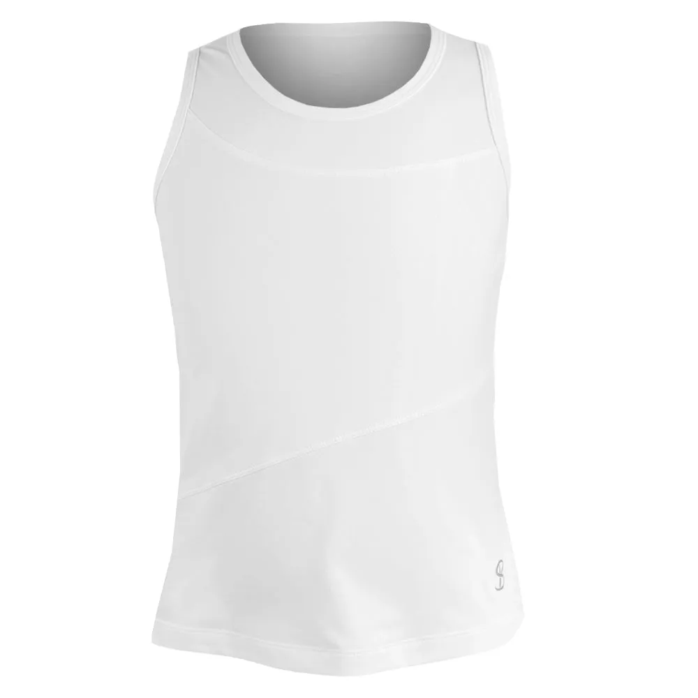 Performance Fabric Sofibella Girls Equilibrium Tank - White