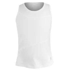 Performance Fabric Sofibella Girls Equilibrium Tank - White