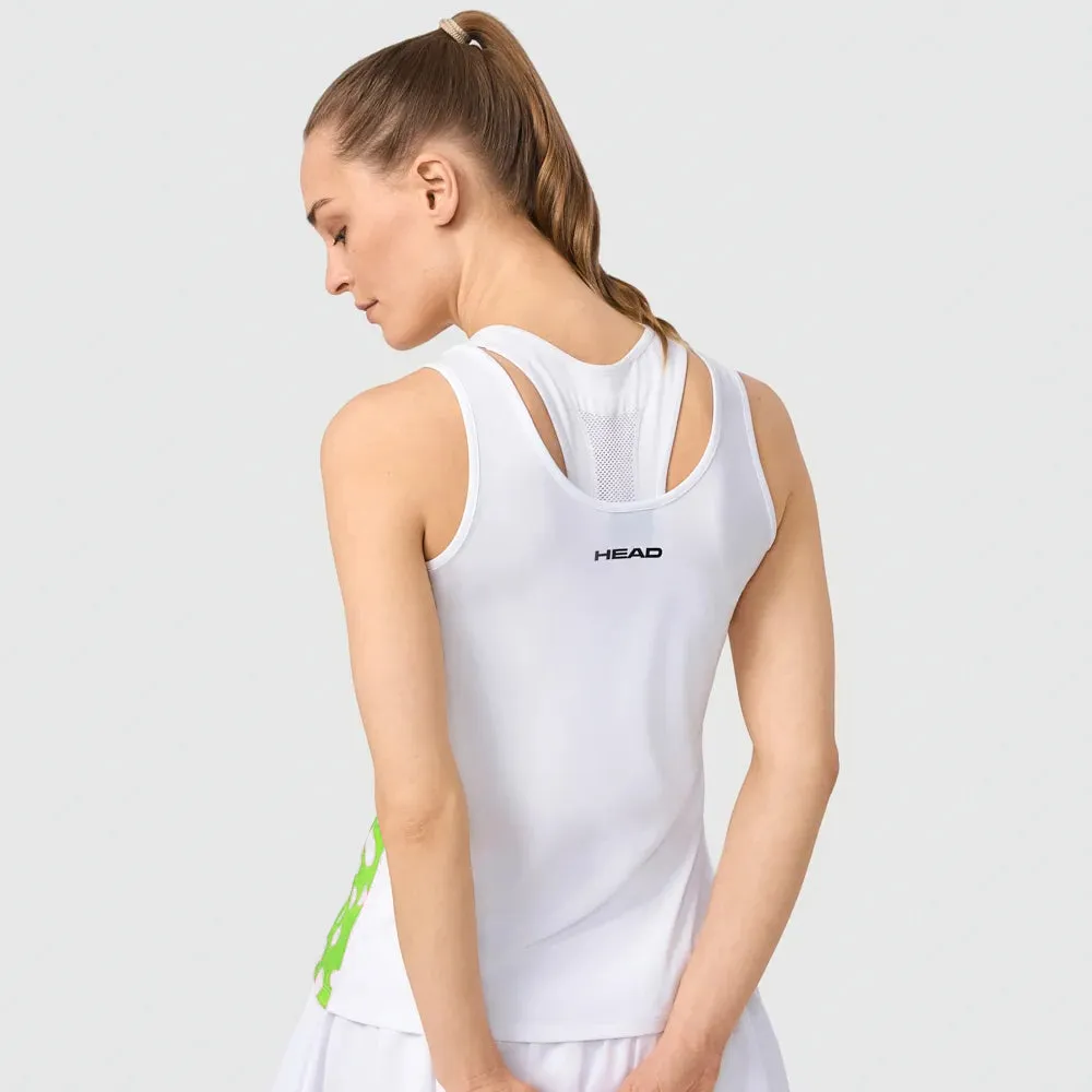 TaperedFit Head Women's Spirit II Tank - Lime Green Smooth Zippers