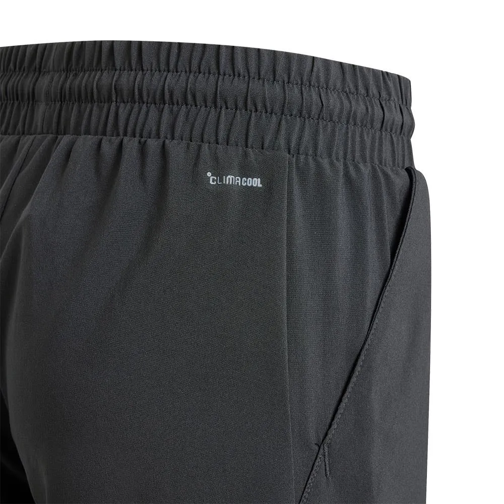 adidas Junior Club 3 Stripe Short - Black Wool blend Anti-pilling
