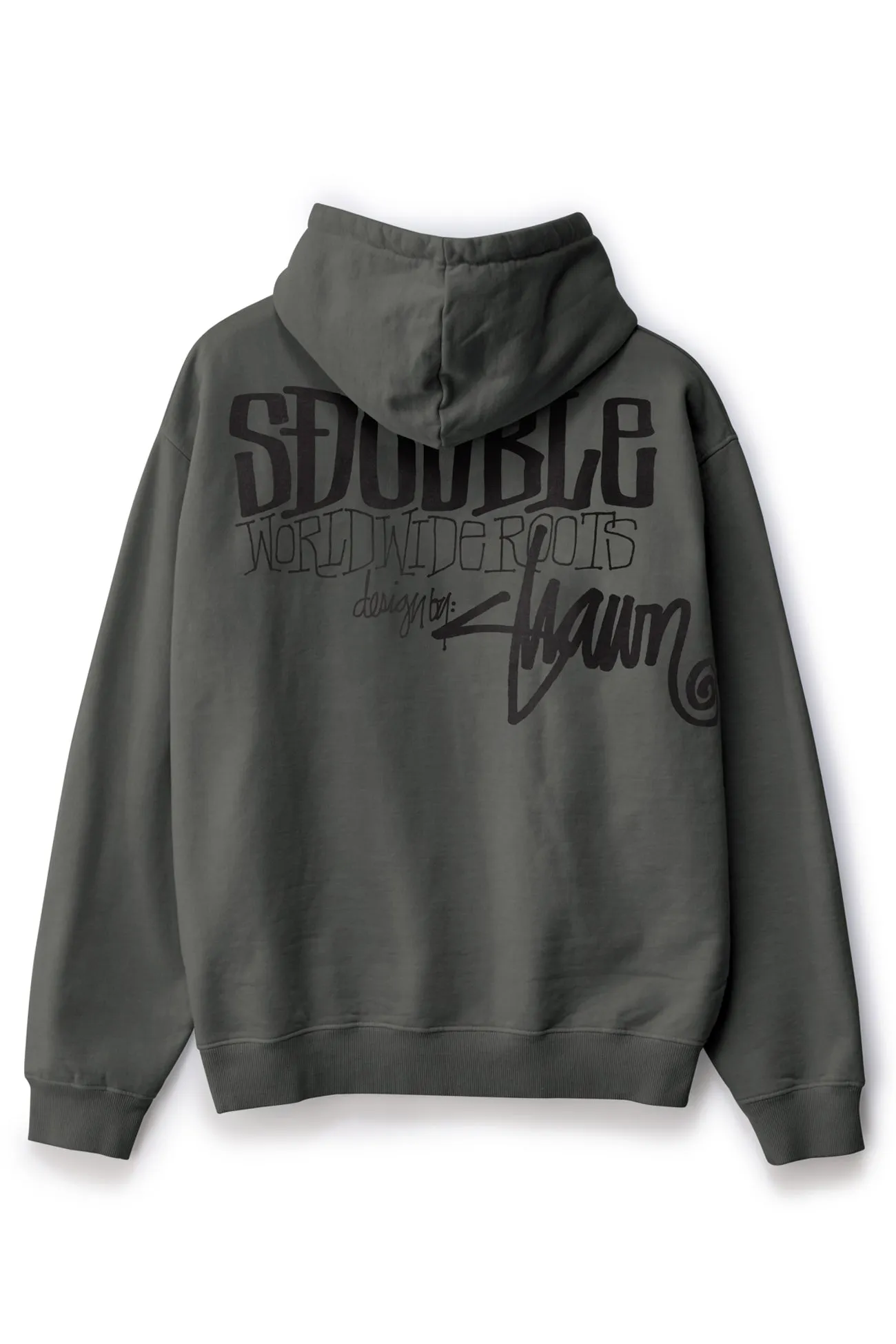 DoubleLayeredEdges World Wide Roots Hood Steel