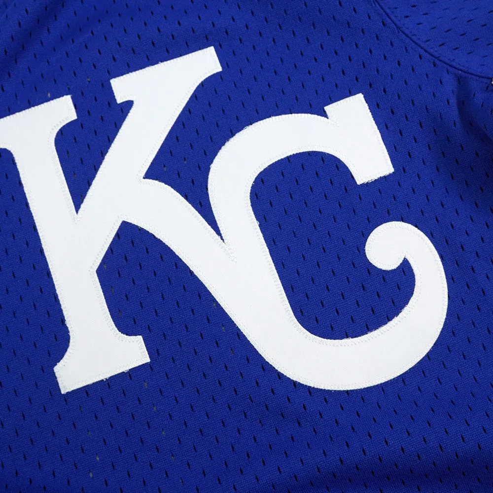 Bo Jackson Kansas City Royals 1989 Throwback Batting Practice Jersey High Visibility Details