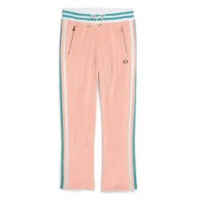 Terry Cloth Pants Women Belted
