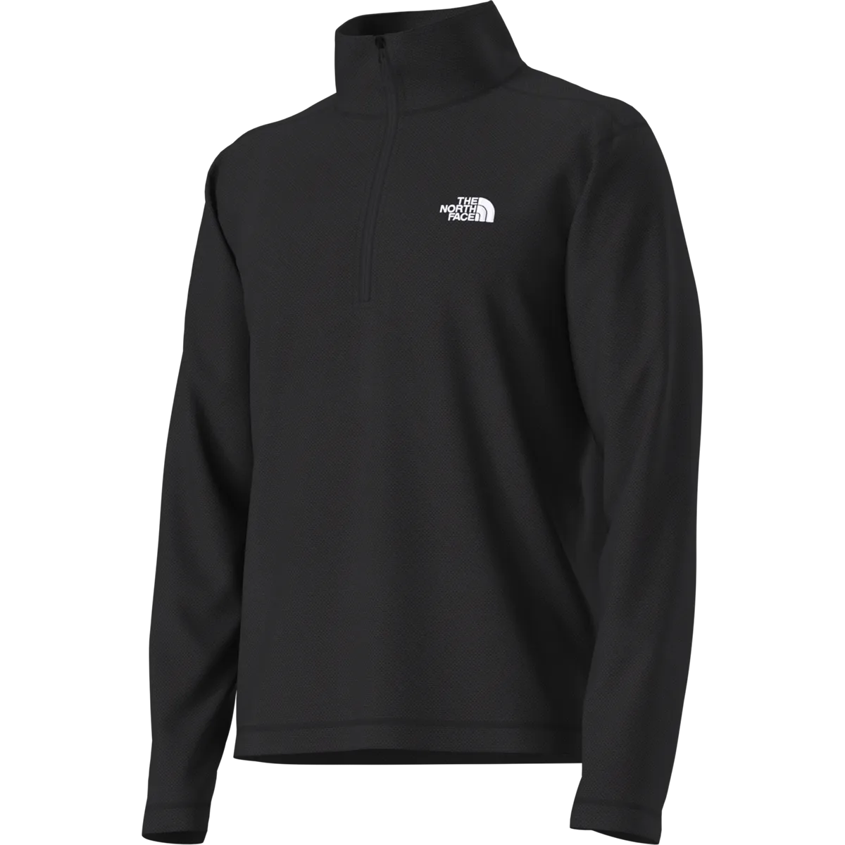 Transitional Layer Hypoallergenic Textile Textured Cap Rock 1/4 Zip