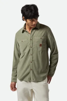 The Field Corduroy Overshirt Military Olive Street Fashion