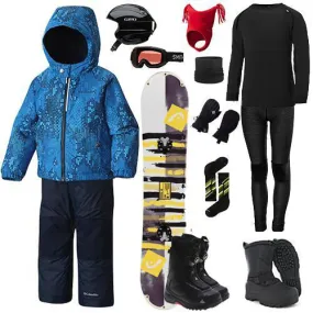 The Works Package - Toddler's Snowboard Versatile Layering Weight Street Fashion