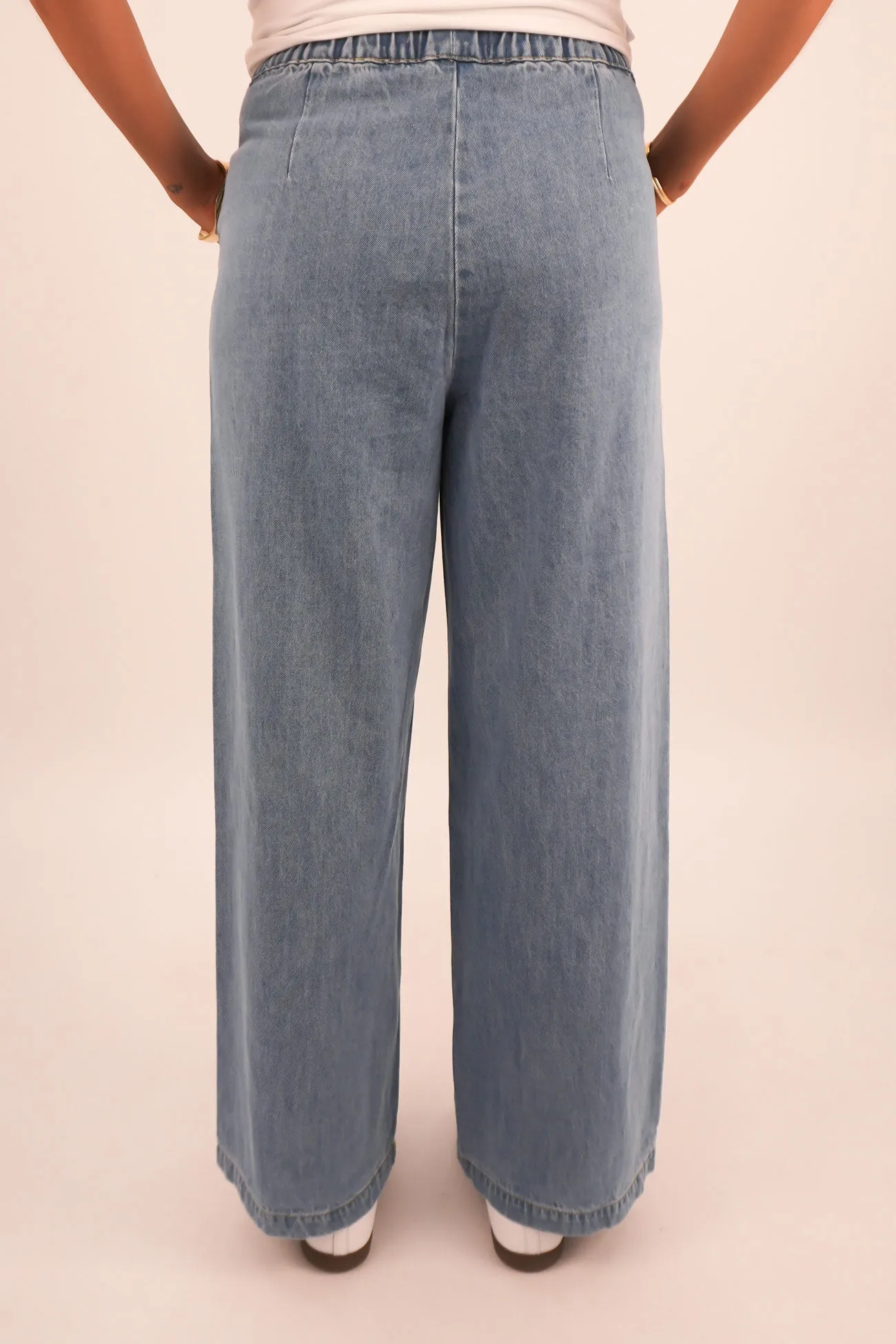 TaglessComfort Thelma Denim Pant Mid Wash