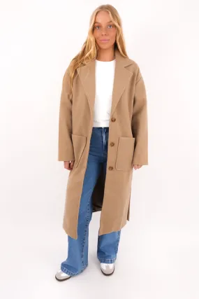 Softshell Technology Dion Coat Camel