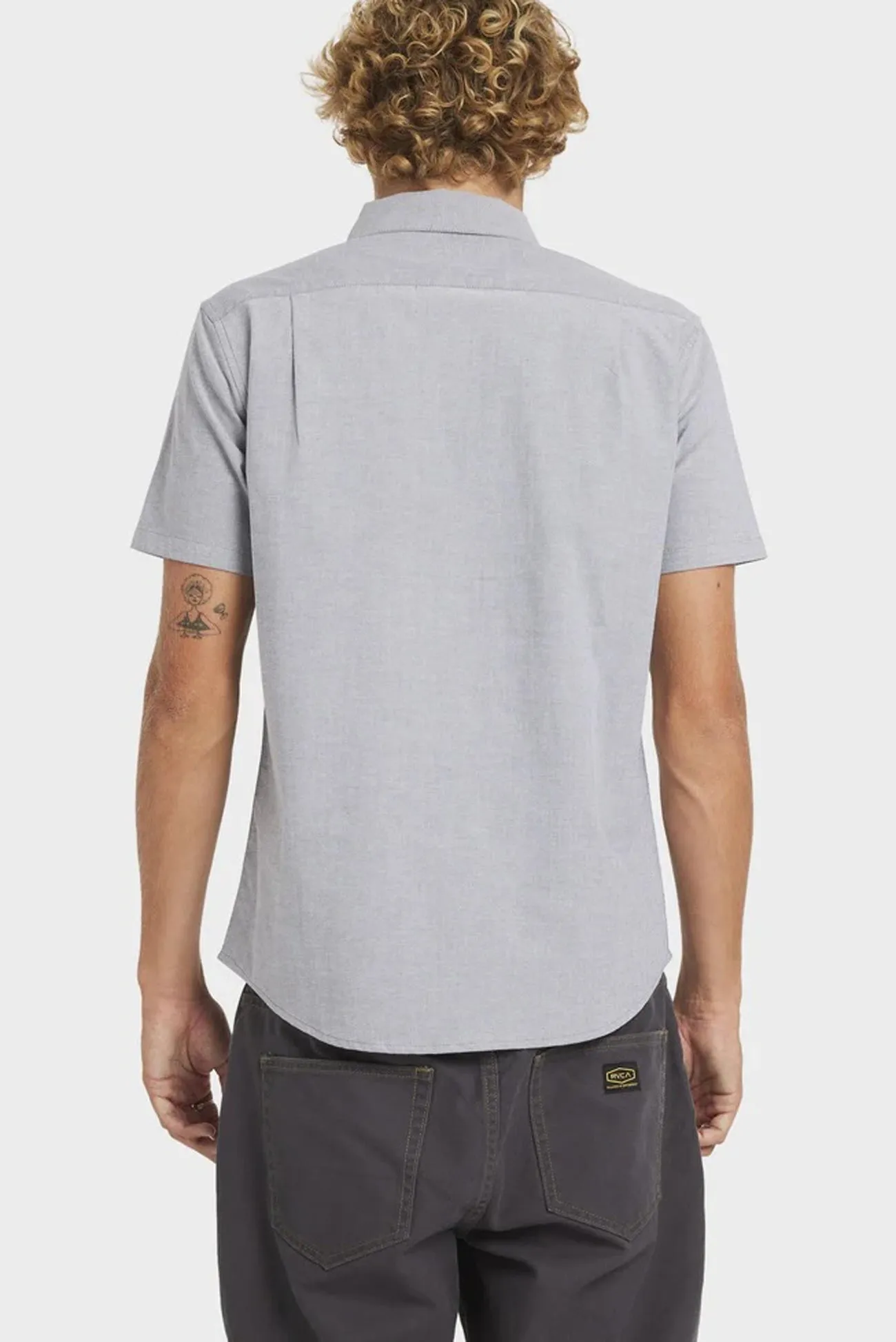Versatile Design Multi Functional Pockets Thatll Do Stretch Short Sleeve Garage Blue