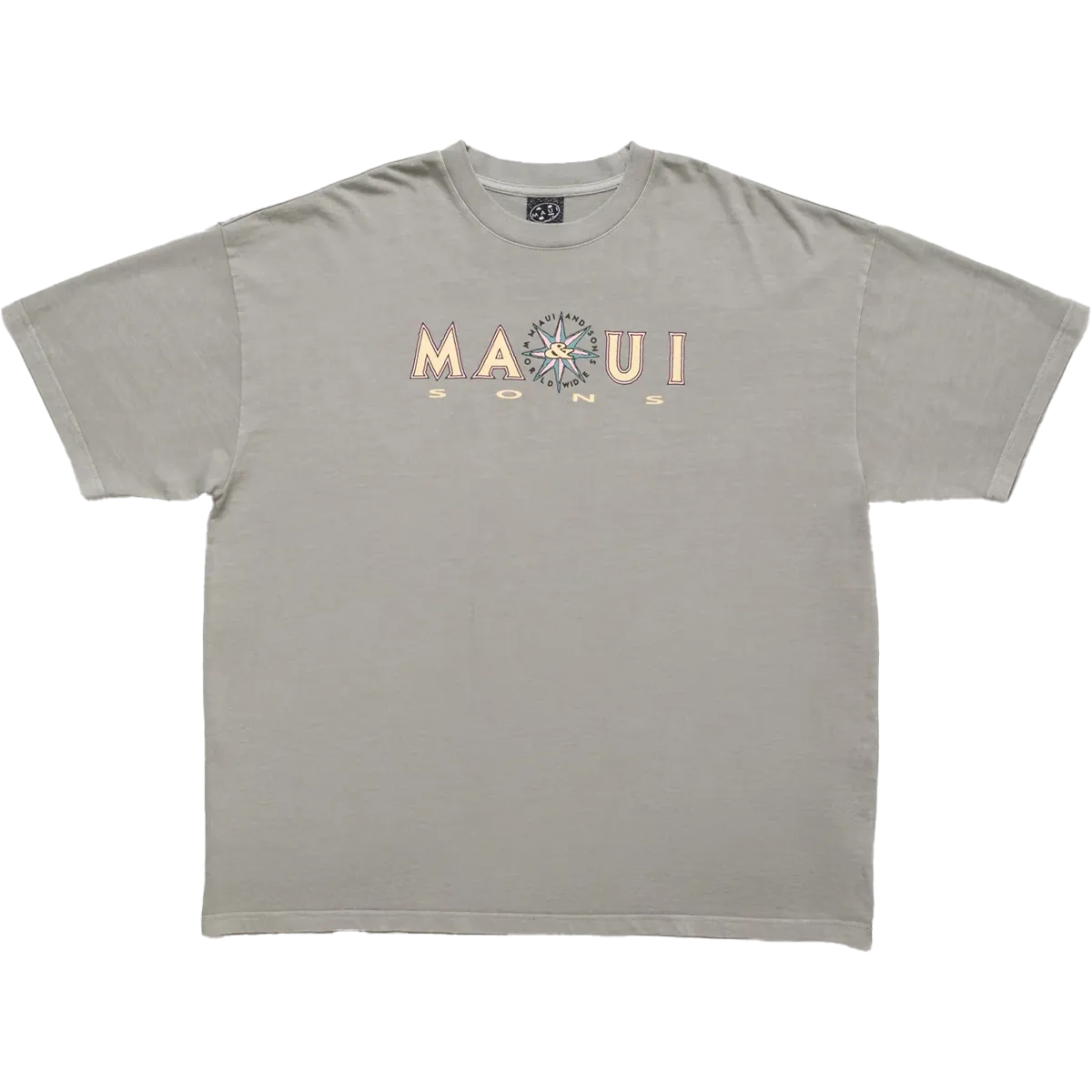 Men's Compass Pigment Tee FlatlockSeamTechnique