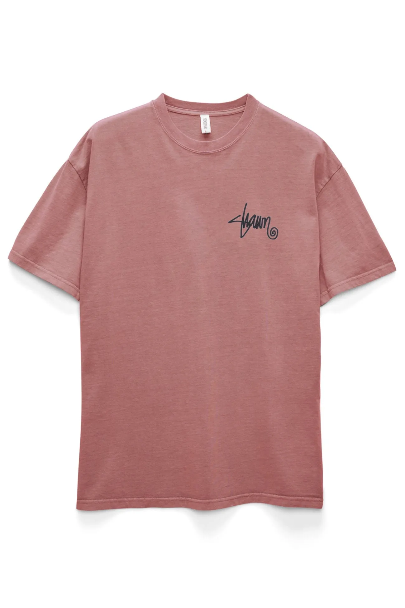 Everyday Casual Cool and Relaxed This Thing Dot Tee Washed Rose