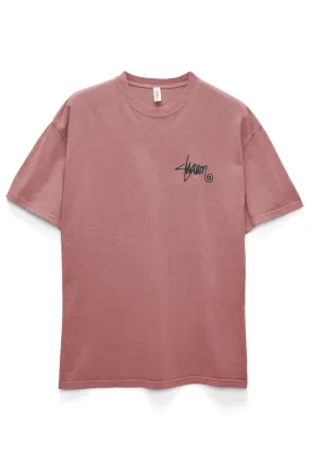 LongLastingColor Fun and Comfortable This Thing Dot Tee Washed Rose