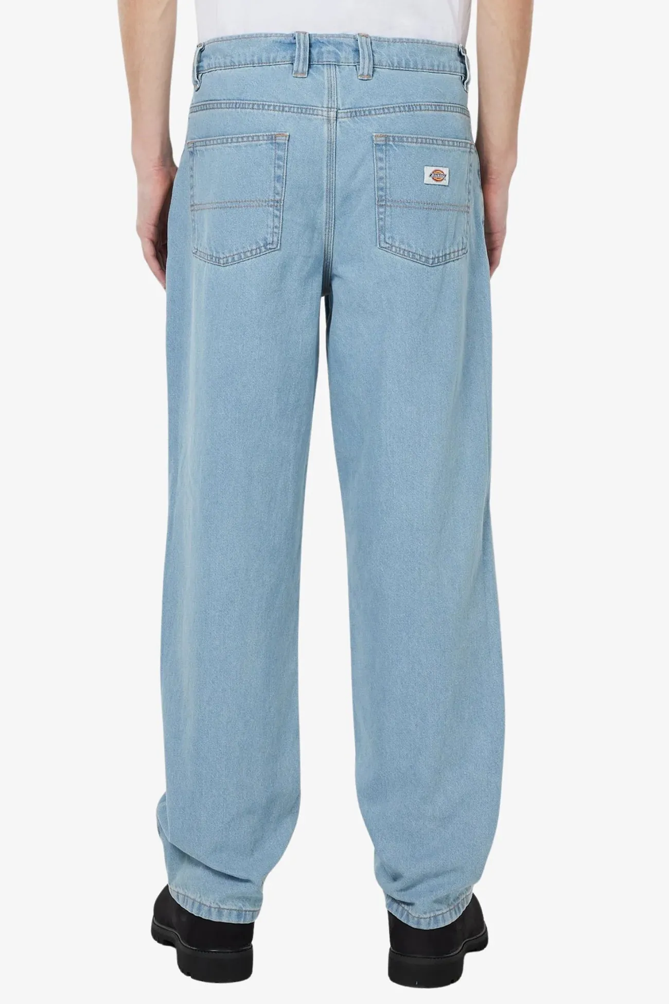 Casual Luxury Winter Warmth Bold Look Parent Style Thomasville Denim Jean Vintage Aged Blue