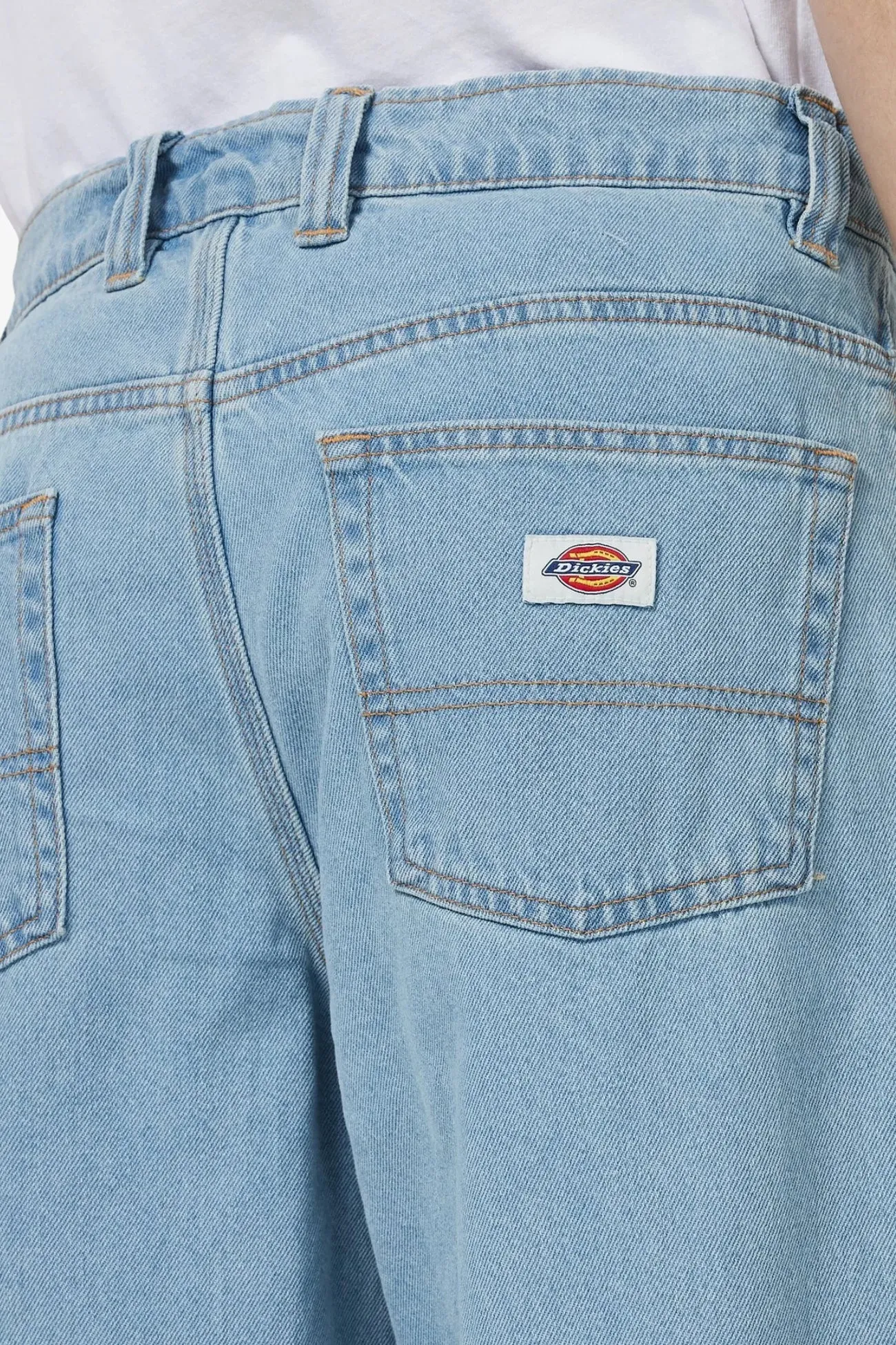 Thomasville Denim Jean Vintage Aged Blue Breathable Weekend Warrior Travel Outfit Weekend Style Modern