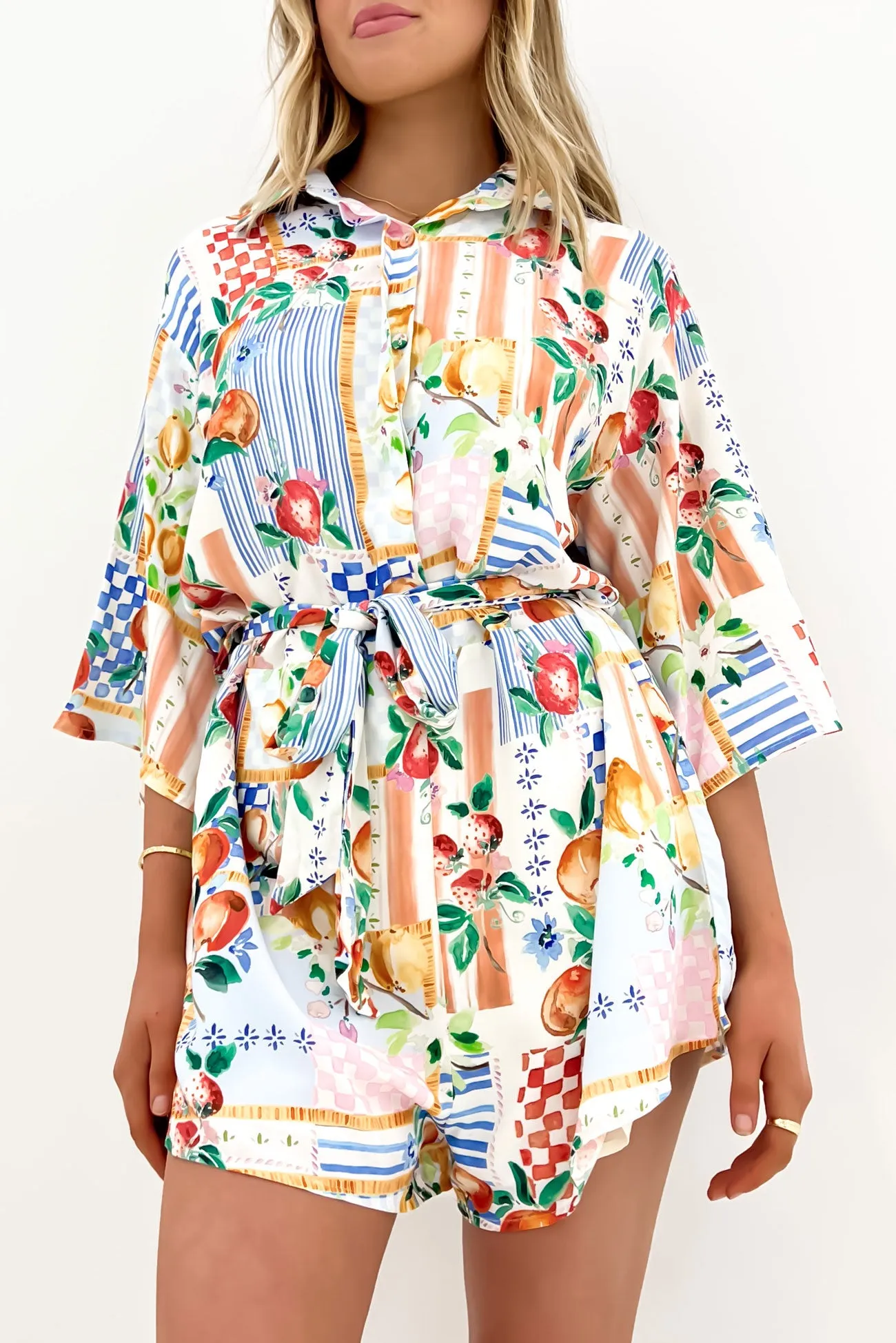 Dance Athlete Thorne Playsuit Sunburst