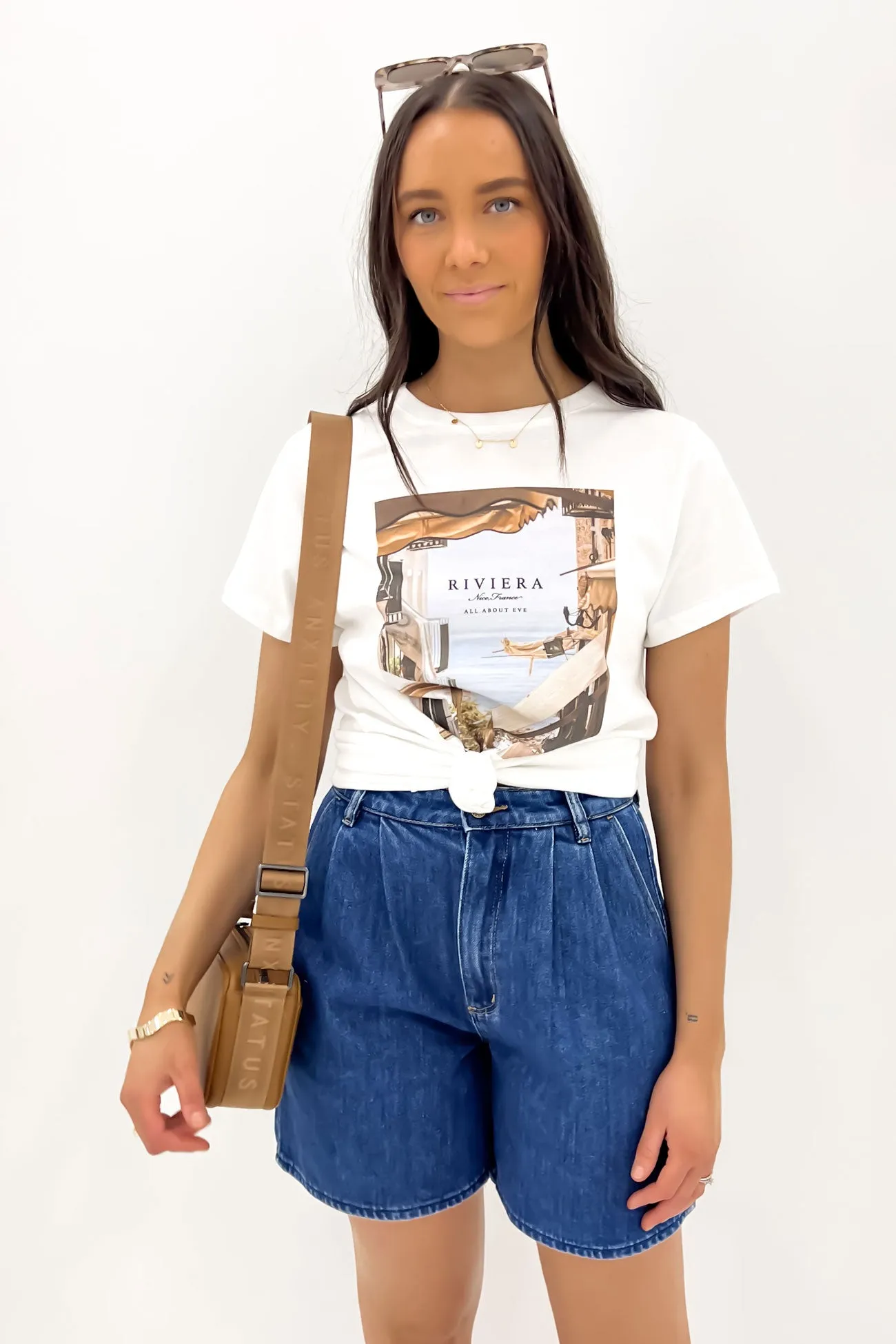 Tia Tee Vintage White StretchComfortWeave