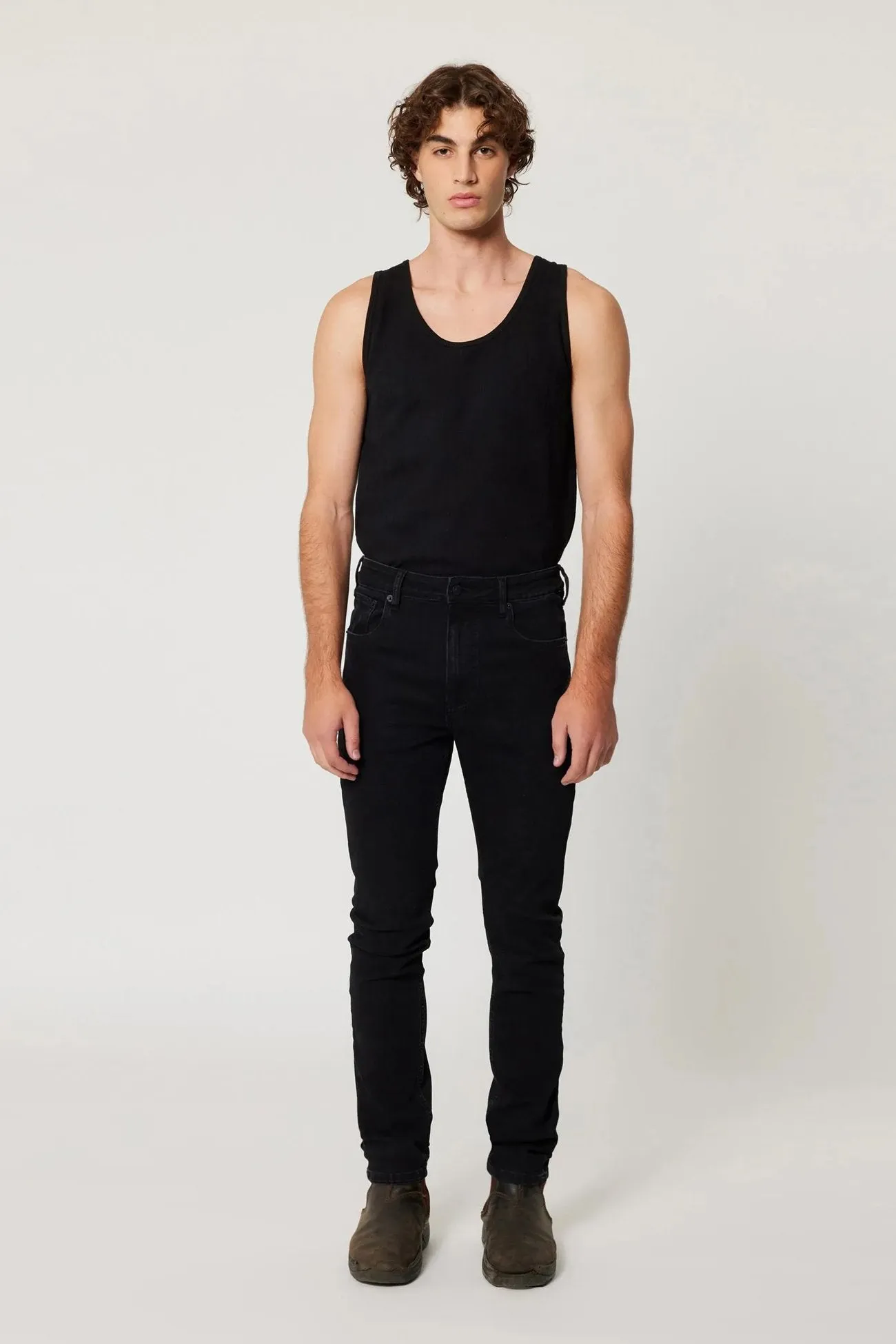 Casual Days Fashion Routine Tim Slim Jean Black Ice
