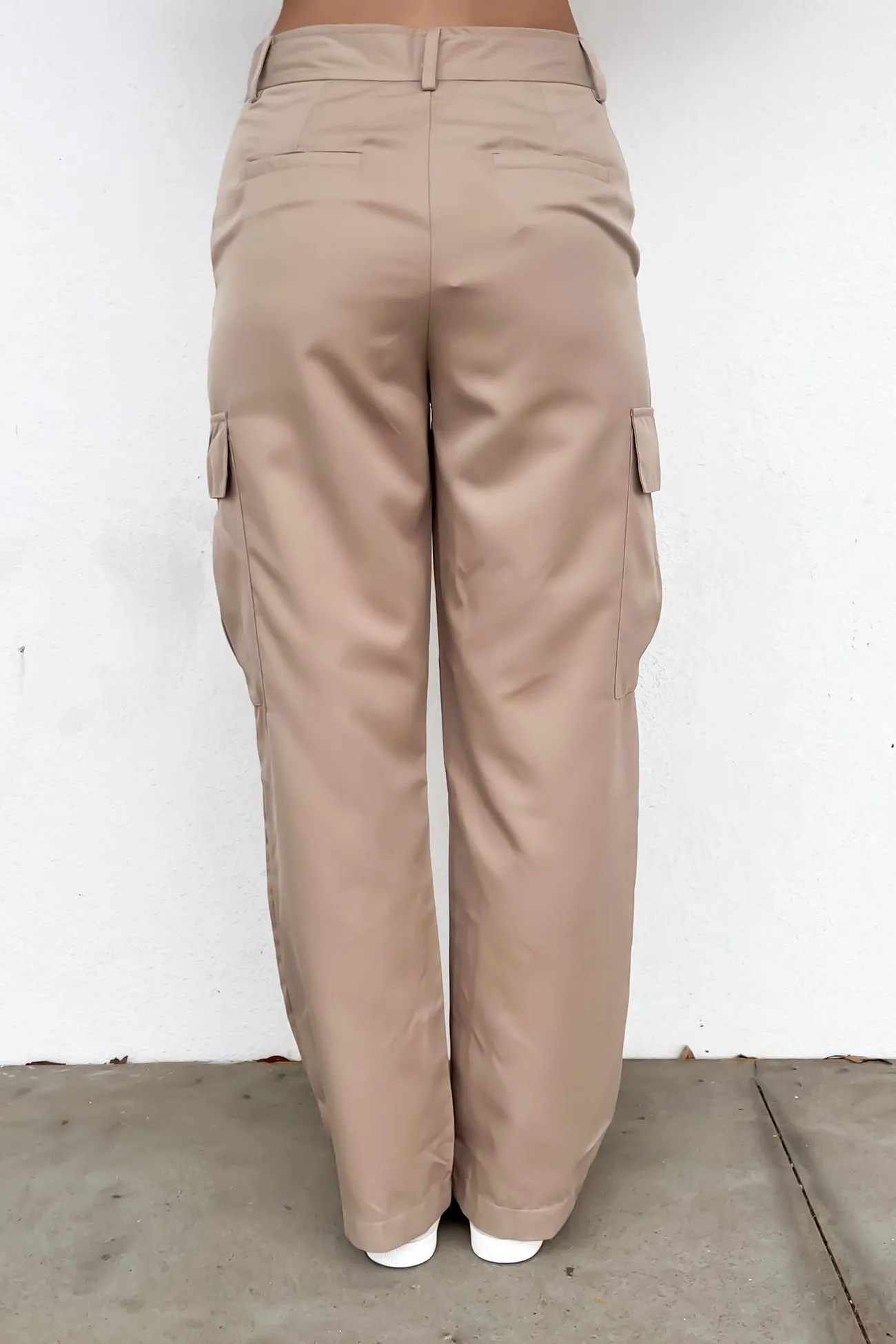 Core Ease Durable Seams Kourtney Cargo Pant Beige