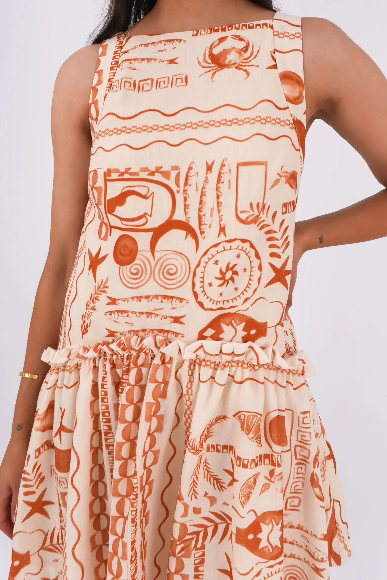 Layne Mini Dress Cyprus Contemporary Layer Cool Draping