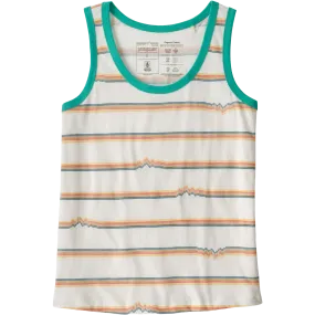 WrinkleResistant Fresh Look Women's Ridge Rise Stripe Repeat Organic Tank Top