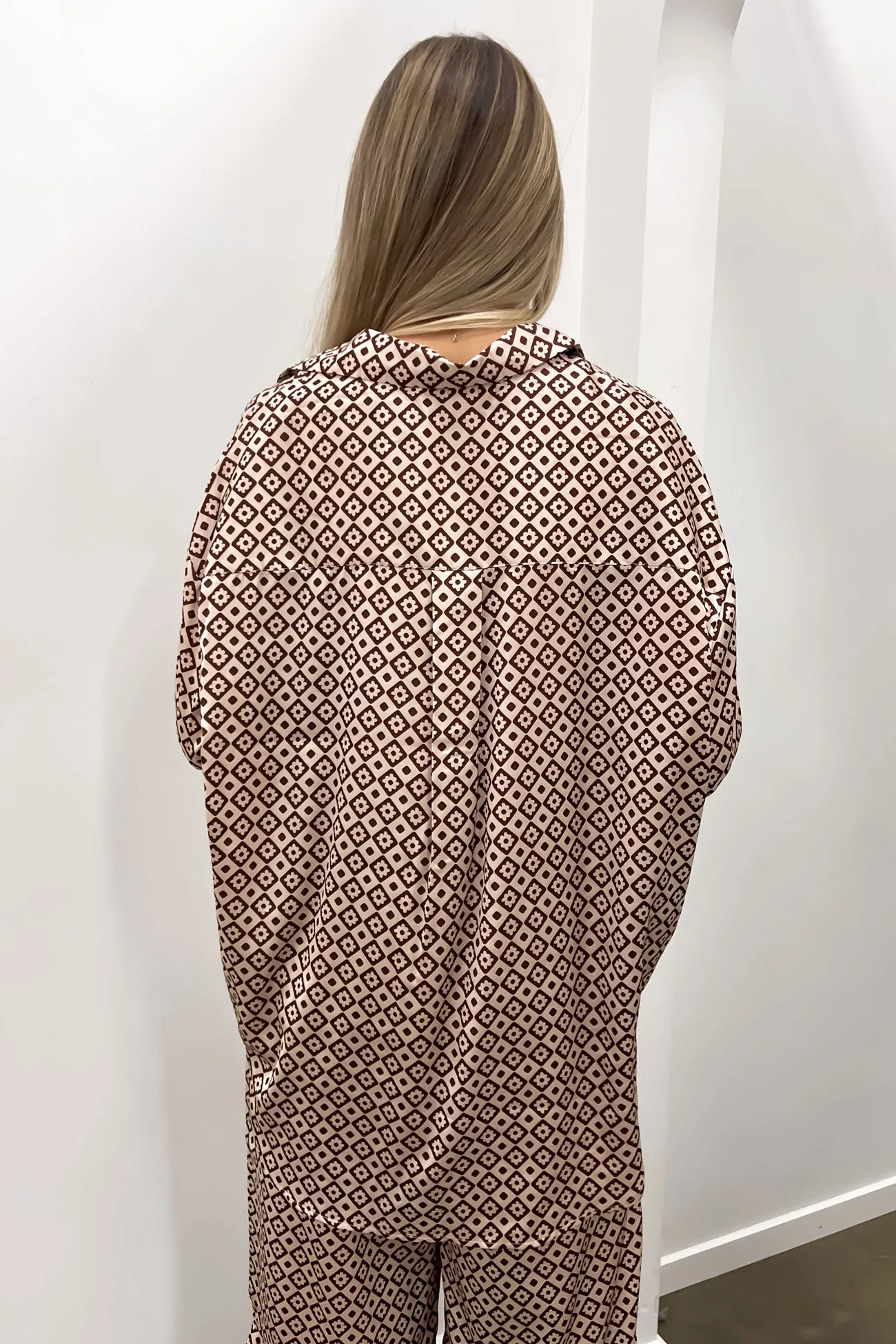 Bambi Shirt Print Lounge Comfort Tailored Silhouette