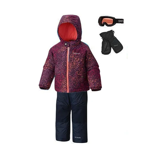 Drop Tail Hem Functional Piece Toddler's Outerwear Package