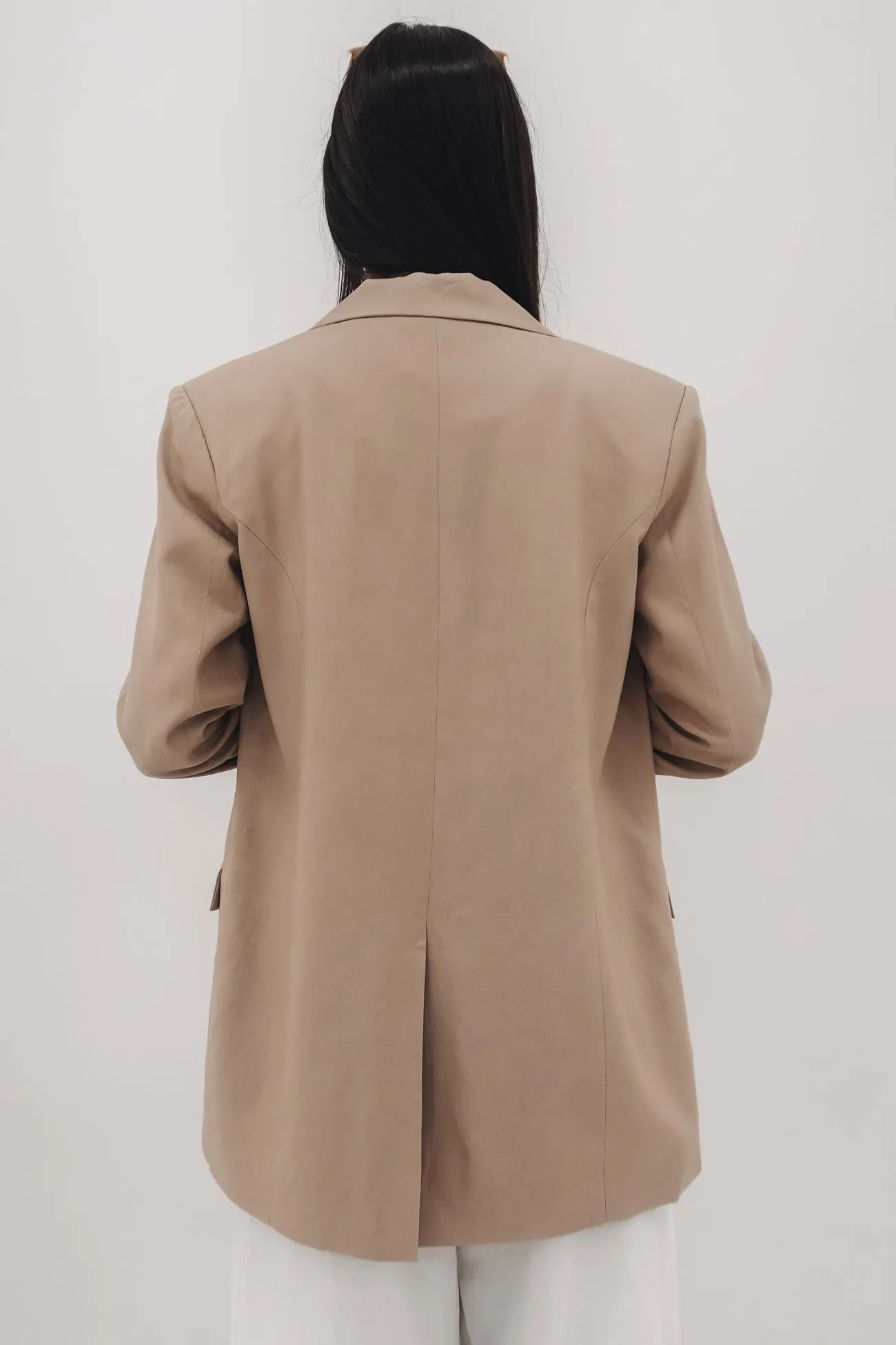 Recycled Material Blend Toledo Blazer Bone