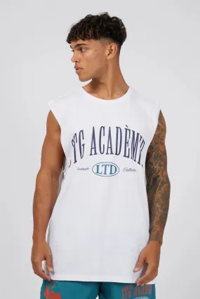 Versatile Styling Options Courtside Muscle White