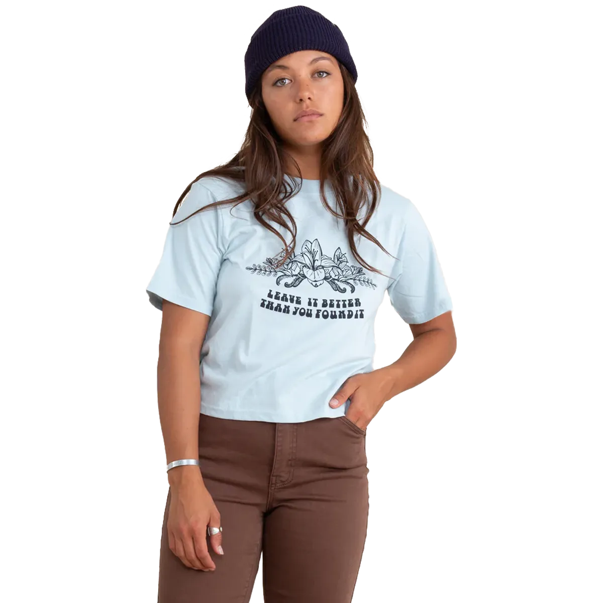 Stylish Layer Look Women's Better Than You Found It Box Tee