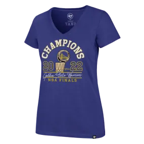 Classic Outfit Women's Warriors NBA Champs Ultra Rival Tee