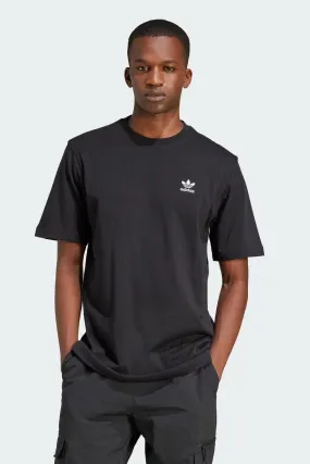 Trefoil Essential Tee Black V-Neck