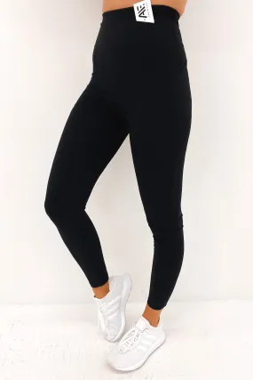 Travel Enthusiast Flexible Wear Active Legging Black