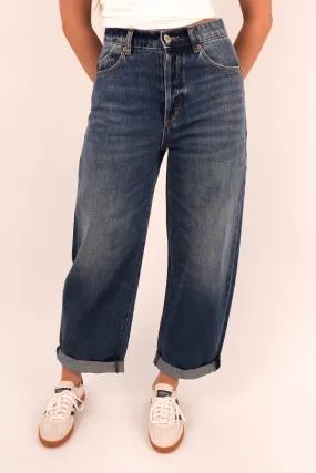 Gigi Barrel Jean Paris Texas Turn Up Athlete Fit High Quality