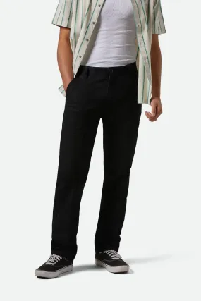Choice Chino Regular Pant Black Casual Fit