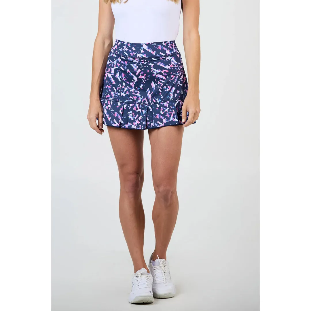 Trendy Look Sofibella Women's UV Colours 14" Skort - Chabli Geo Static-Free