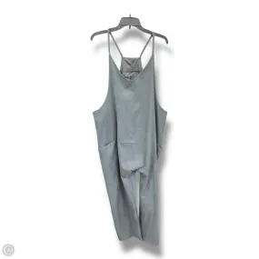 Jumpsuit By Clothes Mentor In Grey, Size: 14 Romantic dinner wear Date night