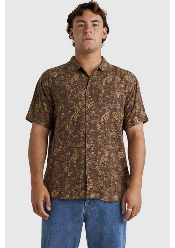 Atlas II Short Sleeve Shirt Plum Beach Ready