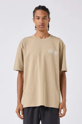 10th Tee Beige Casual Chic Wear