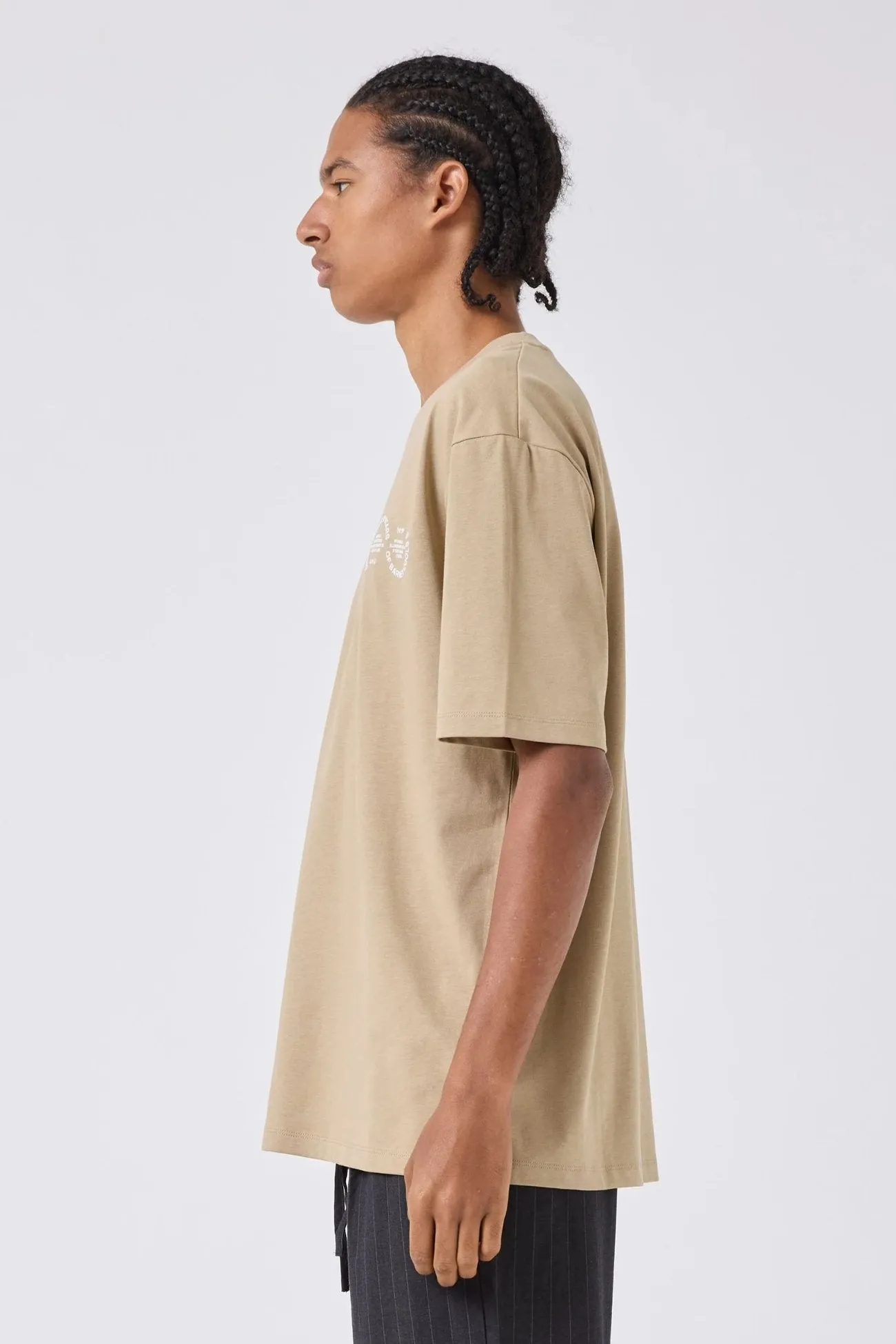 10th Tee Beige Sustainable Material Blend