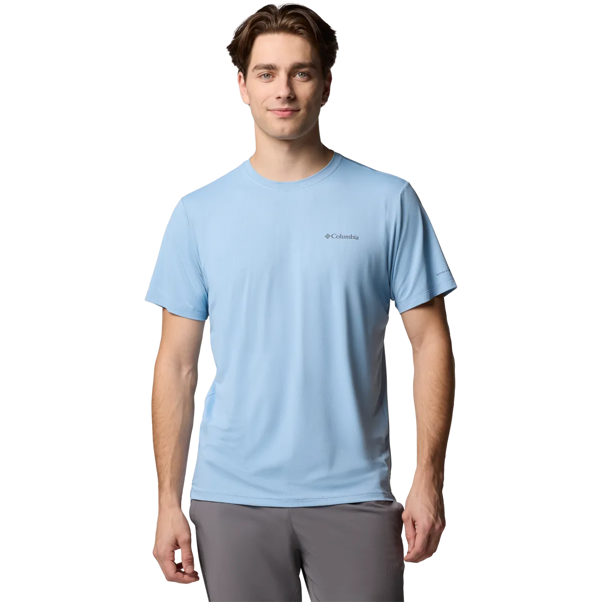 FlatlockStitching Modern Polo Men's Tech Trail Utility Short Sleeve Crew
