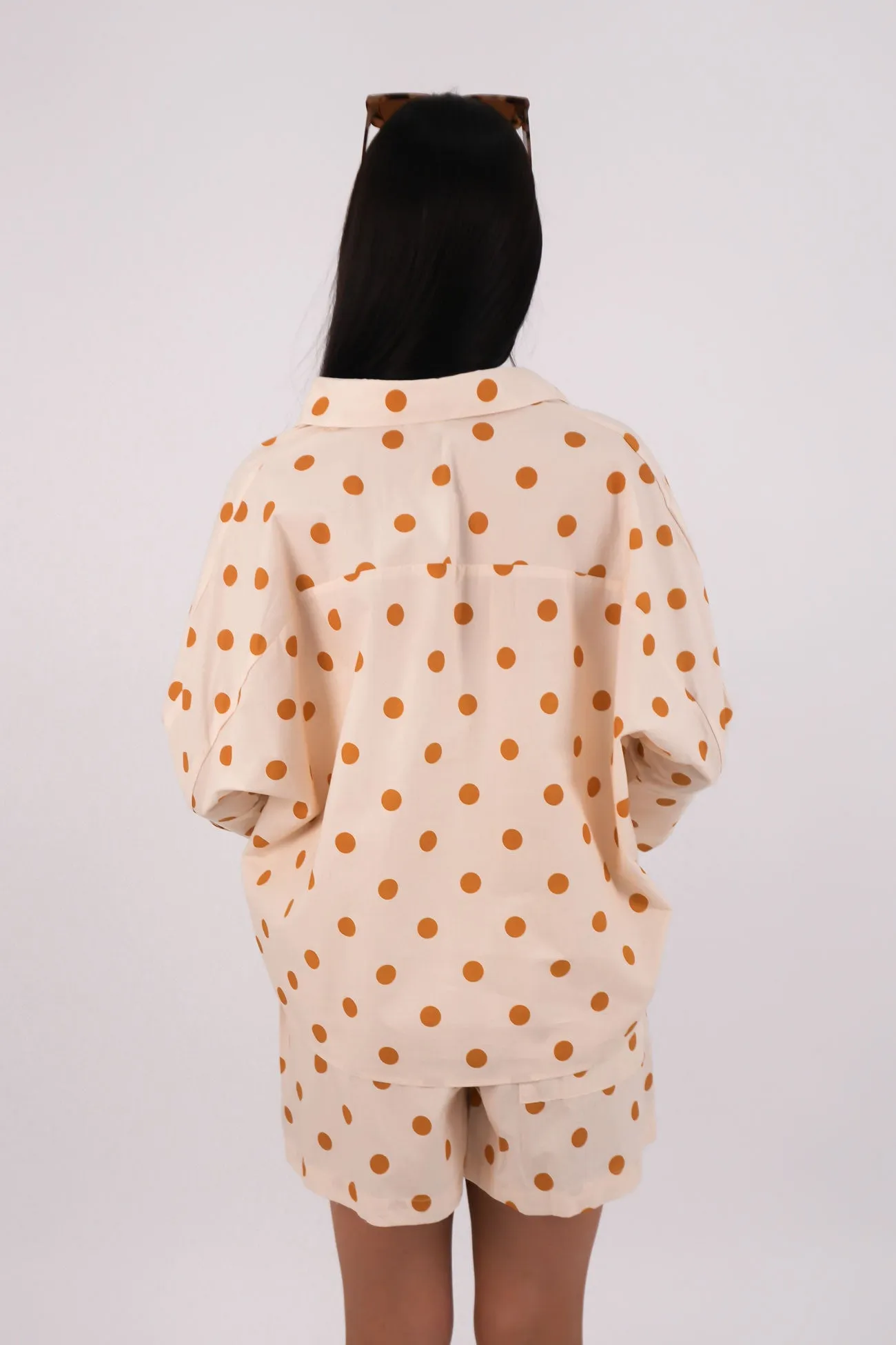 Flexible Movement Quinn Shirt Mustard Spot