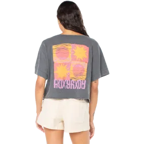 Women's Sun Stamps Tee Sustainable Manufacturing Process Soft Touch Blend