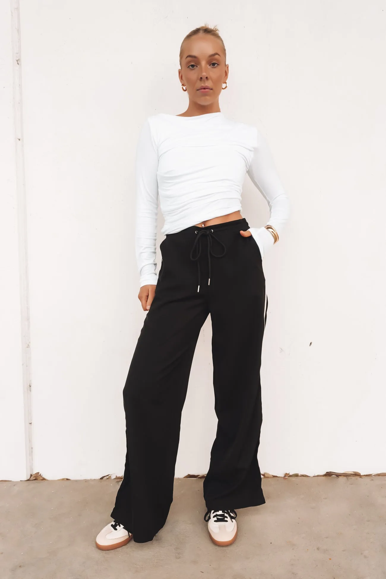 Brodi Pant Black High Waist Stretch Soft Stretch