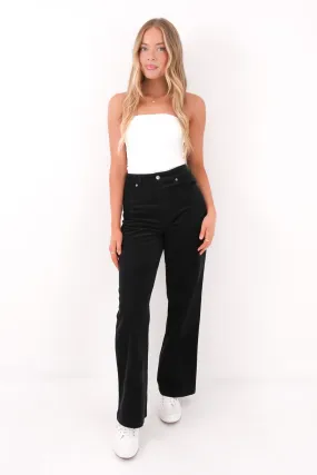 MachineWashableFabric Underground Cord Pant Black
