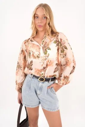 Salma Shirt Floral Modern Style Quick-Dry